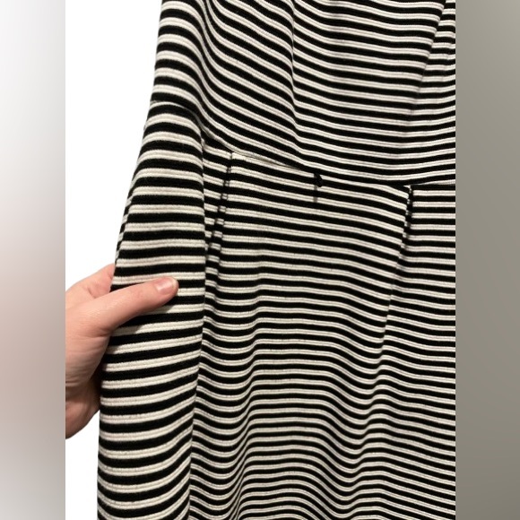 Merona Black & White Striped Dress w/ pockets - Target Size XL - Picture 4 of 9